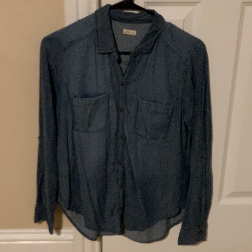 Denim Button Down